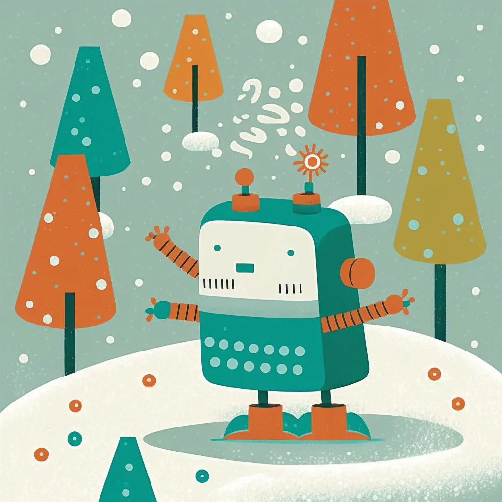 Christoph_C._Cemper_Cute_robot_dancing_in_the_snow_illustrated__5189408d-99c9-47f1-b99c-2564f2f658b6