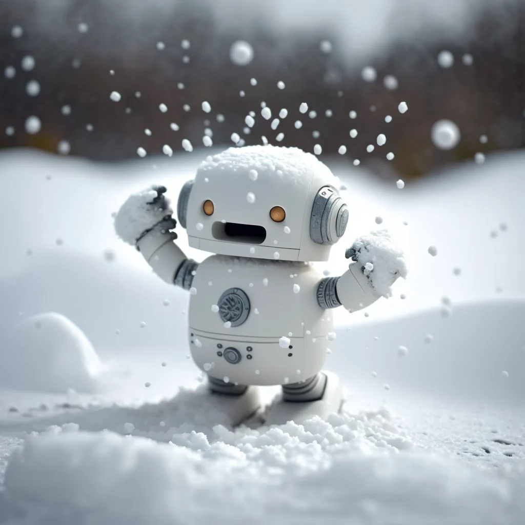 Christoph_C._Cemper_Cute_robot_dancing_in_the_snow_captured_in__0b6b615b-fc51-4b87-8ea4-ddabc022bf3c