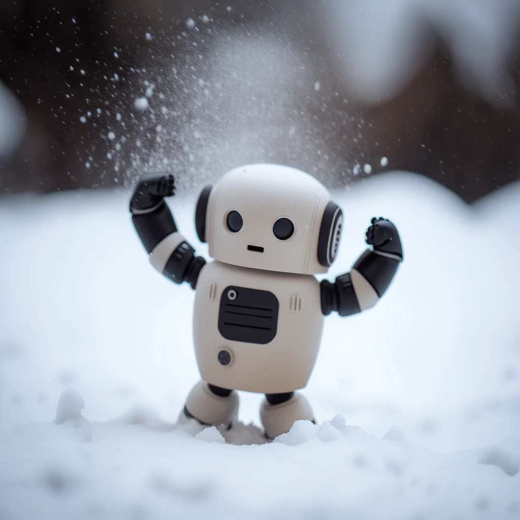 Christoph_C._Cemper_Cute_robot_dancing_in_the_snow_captured_in__44dfb953-c933-47cd-8e96-e01b23f5ee89