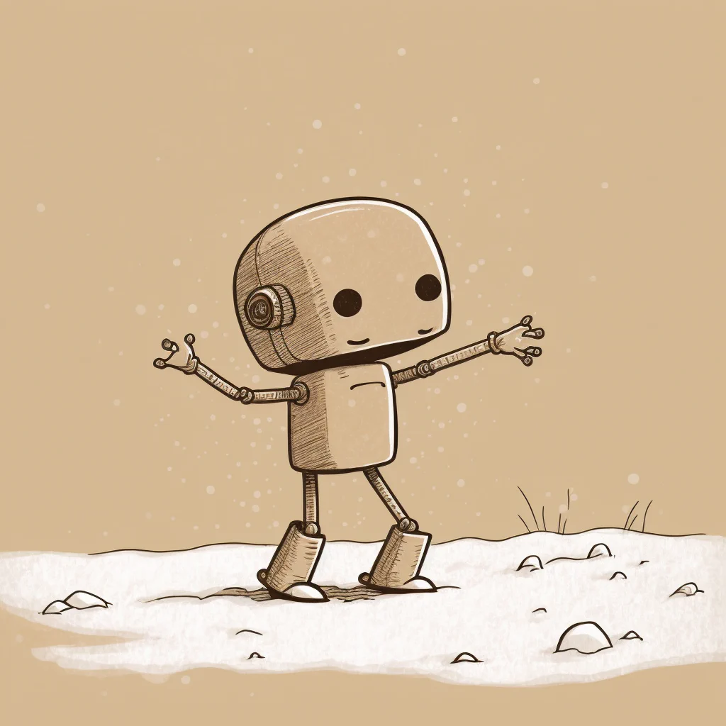 Christoph_C._Cemper_Cute_robot_dancing_in_the_snow_rendered_in__5d53db19-a09c-40a8-a52c-06f113262064