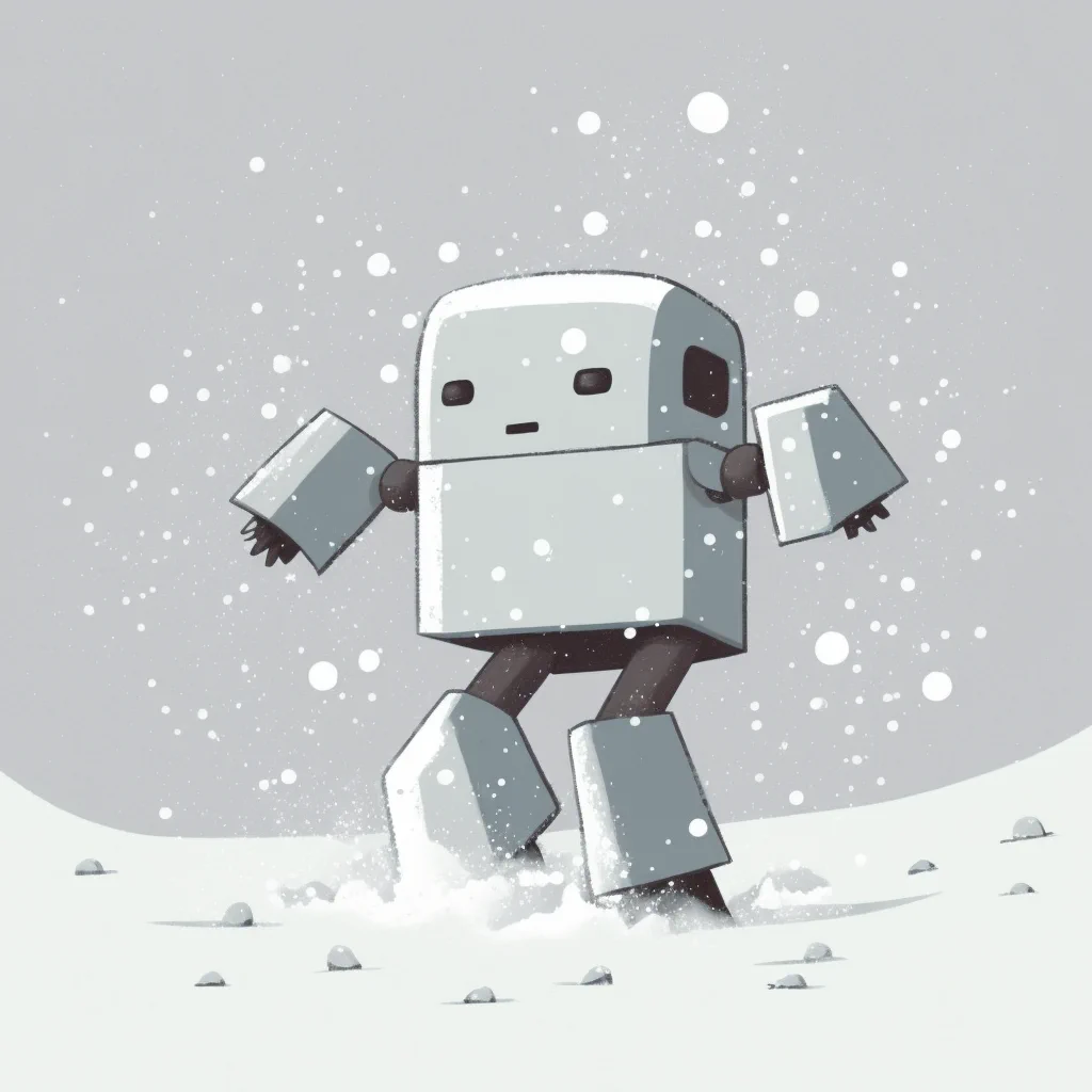 Christoph_C._Cemper_Cute_robot_dancing_in_the_snow_illustrated__0f86cef3-cc14-4b8b-a401-de11b3ddfff6