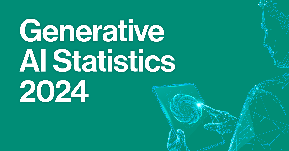 50+ Generative AI Statistics 2024