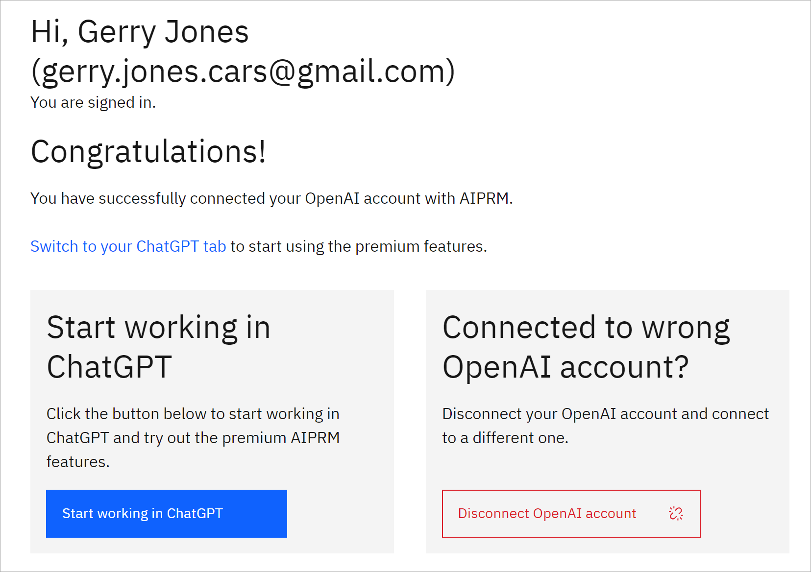 Install the Chrome Extension · AIPRM